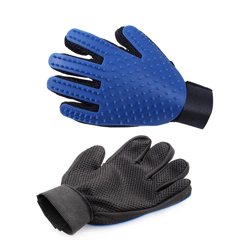 Cat and dog beauty cleaning brush gloves cat toy cat hair removal gloves dog cleaning comfortable hair removal brush pet grooming gloves cat grooming brush cotton gloves pet hair remover gloves