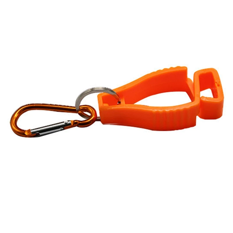 Plastic Glove Clip Red Working Gloves Clips Work Clamp Safety Work Gloves Guard Labor Supplies Random Color Delivery