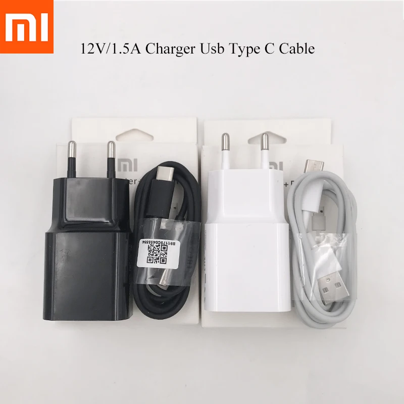Xiao mi 12 В 1.5A usb type-C кабель зарядное устройство адаптер быстрой зарядки для mi 6 6x8 8SE A3 lite A2 красный mi 8A K20 Note 8 7 pro