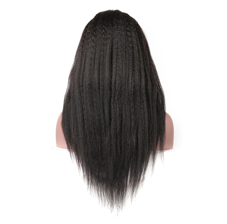 [HJ Weave beauty] OneCut волосы 13x6 фронтальные человеческие волосы парики бразильские кудрявые прямые волосы Реми 180% предварительно сорвал парик