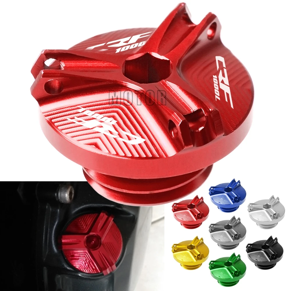 Для Honda CRF1000L Африка Твин- CRF1000 CRF 1000 л Мотоцикл масляный наполнитель крышка топливного бака Заглушка Крышка моторного масла чашки