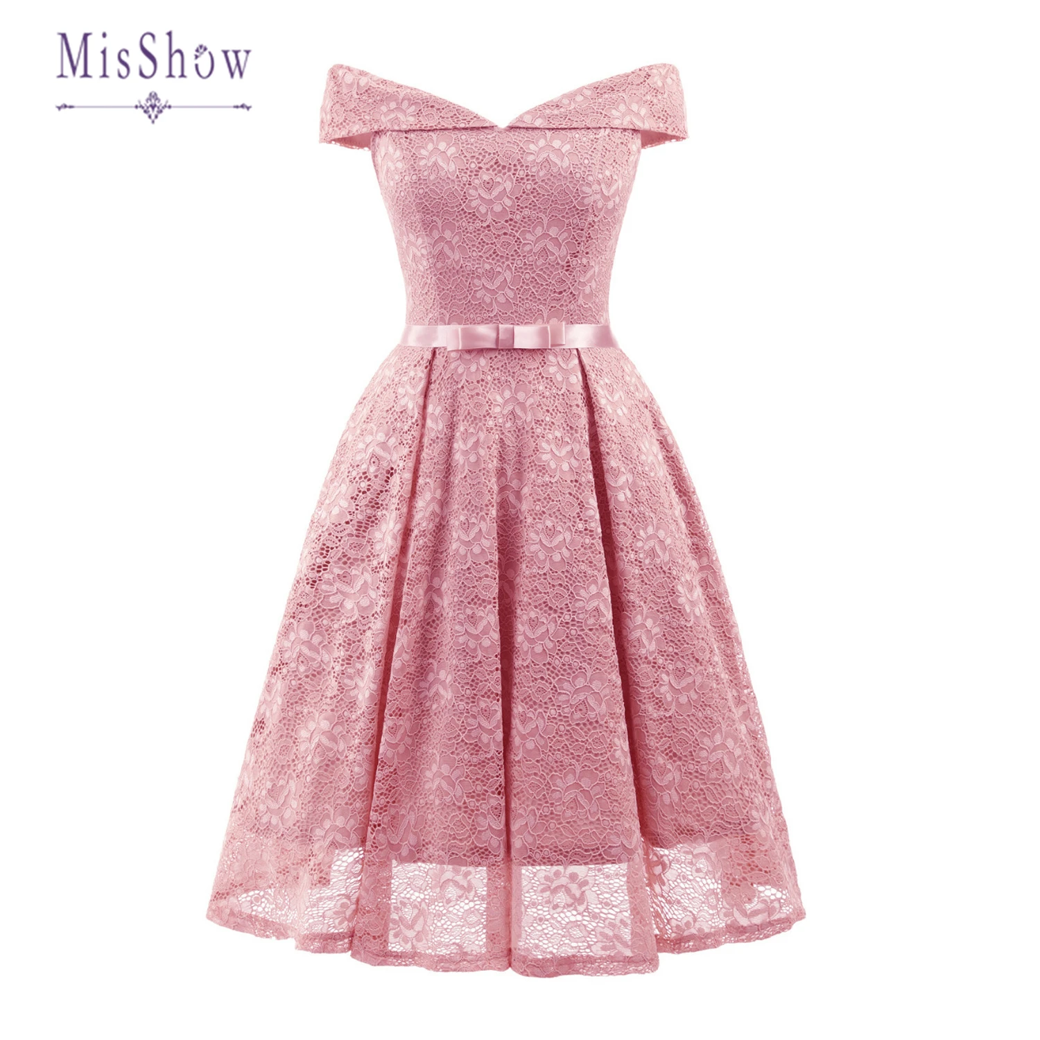 In Stock New Cocktail Dresses Floral Lace Retro Robe Vintage Rockabilly Plus Size Party Dress Prom Homecoming Dresses