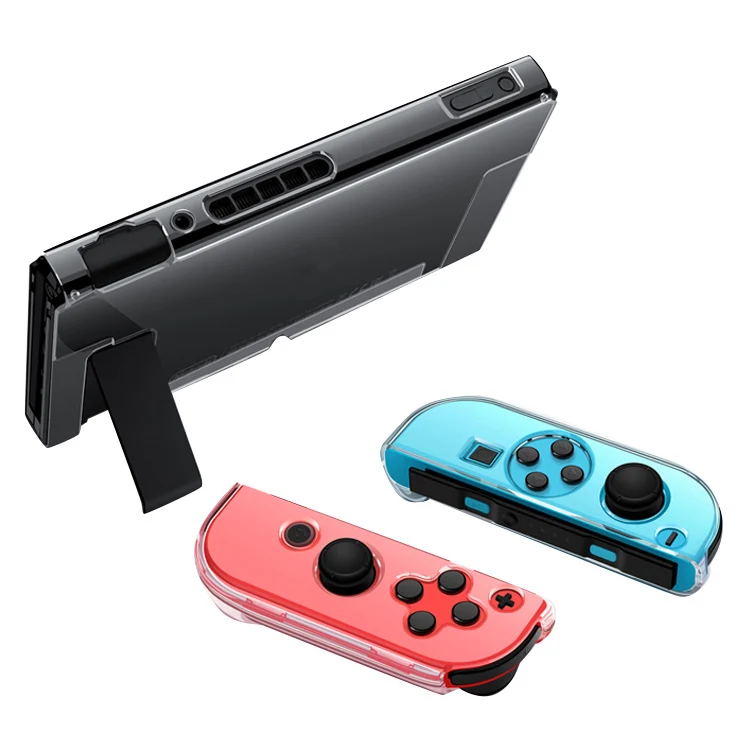 Для прозрачного ПК Жесткий Чехол защитный чехол для nintendo Switch консоль Joy-Con контроллер кристально прозрачный полный корпус Prote