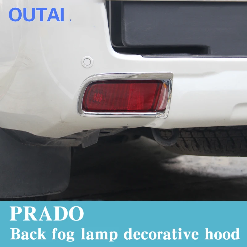 

Accessories For Toyota Land Cruiser 150 Prado LC150 FJ150 2010-2016 Back fog lamp decorative hood Car Styling
