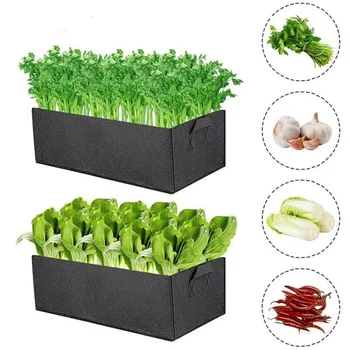 

Non-woven Flower Vegetable Grow Bags For Garden Yard Planting Bag Planter Pot with Handles 1PC