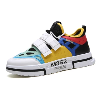 

YRRFUOT Men Casual Shoes Autumn New Fashion Men Sneakers High Quality Breathable Comfortable Trend Men Flats Shoes Non-slip -44