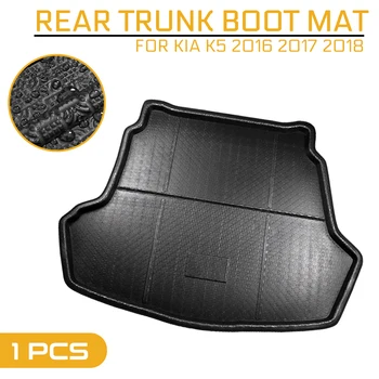 

Car Floor Mat Carpet For KIA K5 2016 2017 2018 Rear Trunk Anti-mud Cover