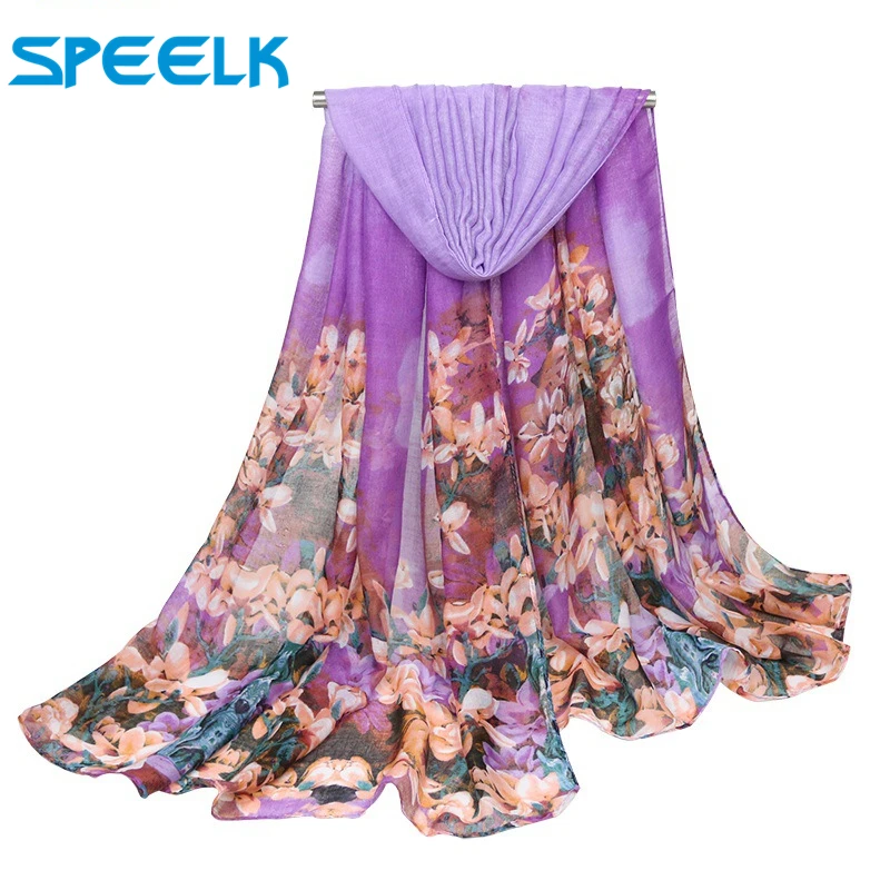 Autumn Winter Scarves Women Balinese Cotton Scarf Ladies Printed Cotton Linen Warm Shawl Wraps Beach Towel Large Size Scarf