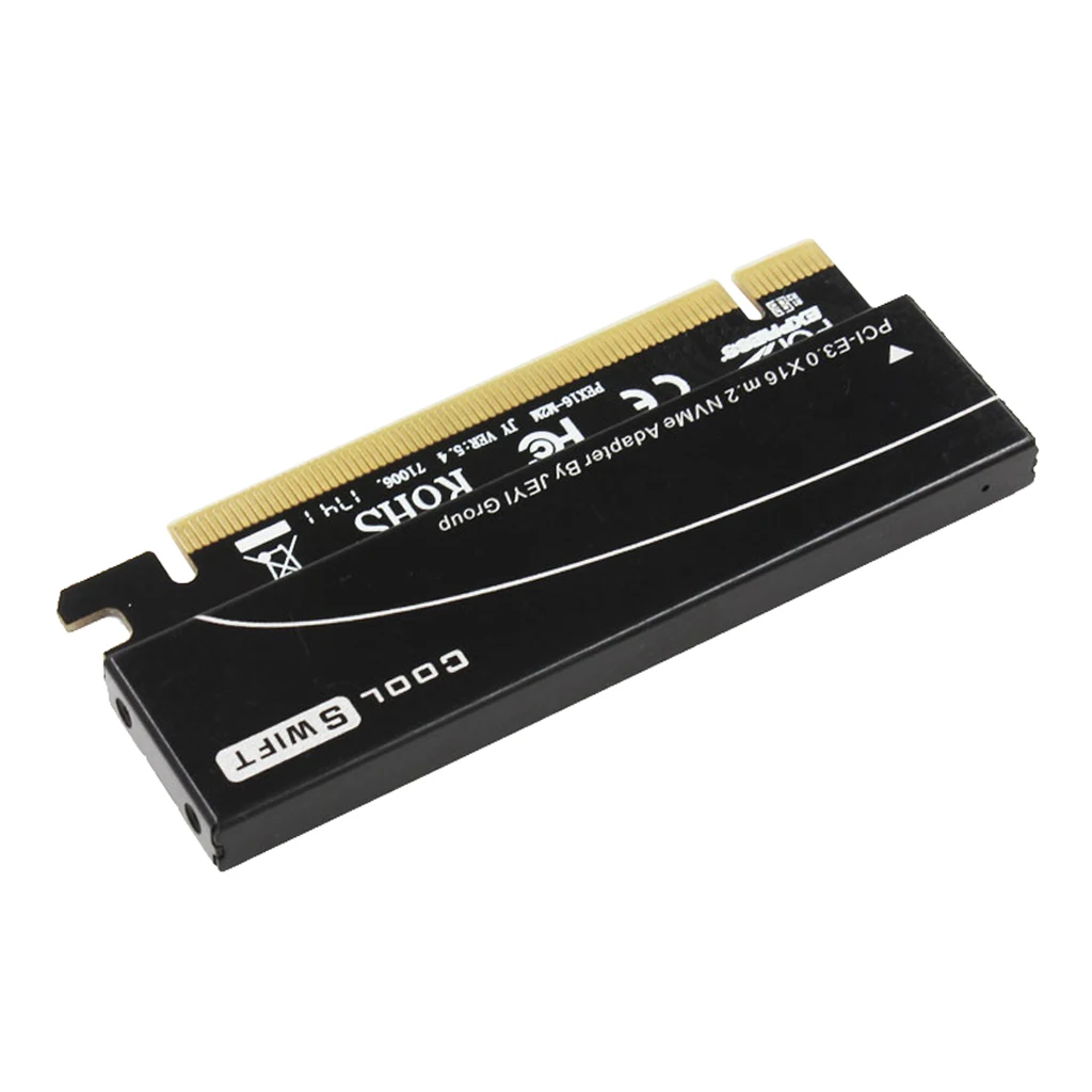 NVME M.2 to PCIe Adapter PCI Express X16 to M2 Expansion Card with Heat Sink