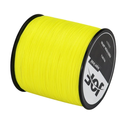 JOF Pesca 4 Strands Braided PE Fishing Line 300M Fly Wire Multifilament Carp Wire Japan Multicolor Tool Sea Line Super Strong Yellow