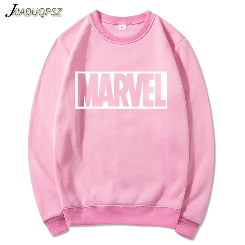 Новые Супер Герой толстовки с Marvel Мода Suprem Для мужчин толстовки с героями комиксов Марвел, из искусственной кожи с напечатанным Кофты Уличная Для мужчин Костюмы 3XL - Цвет: WM12 Pink