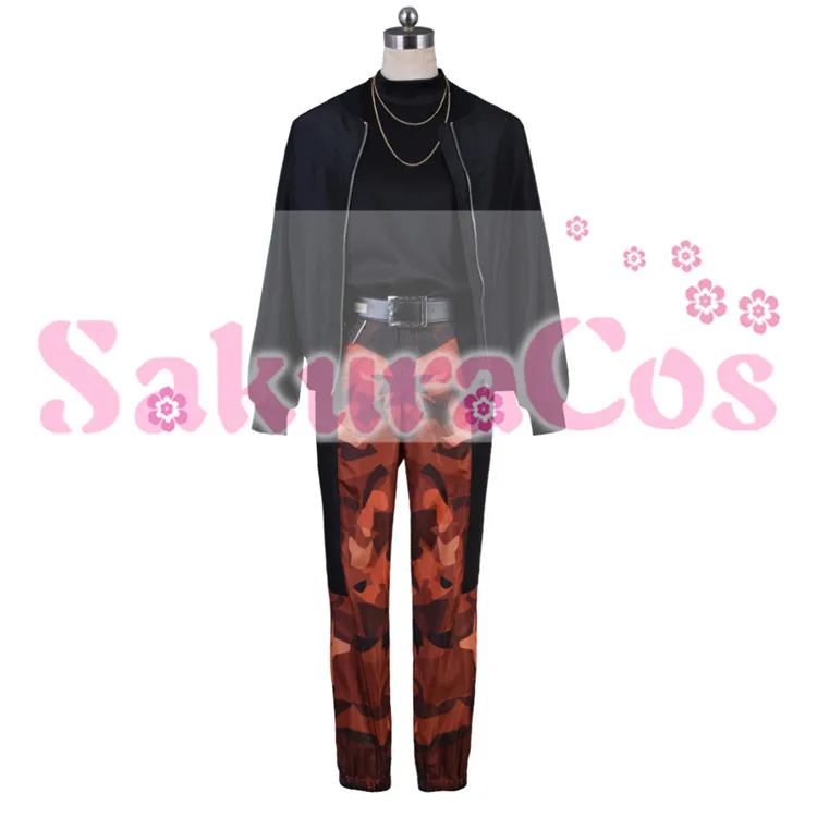 Аниме дивизион рэп битва Busujima Mason Riou ExtraWardrobe01 Анан наряд косплей костюм унисекс Хэллоуин