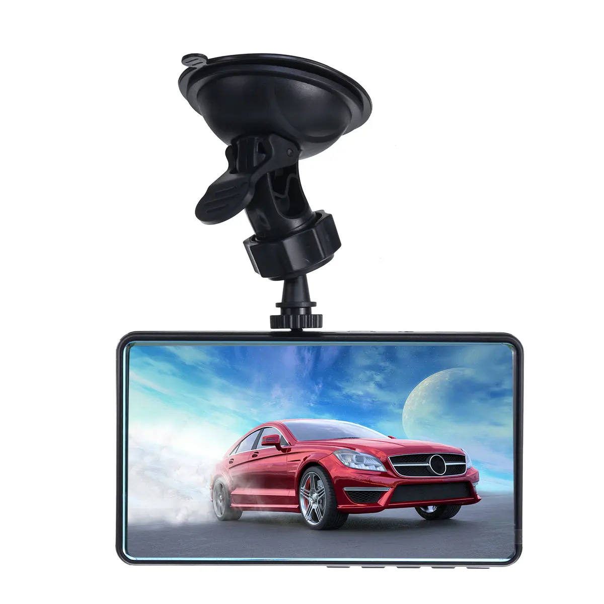HD 1080P 4,3" автоматический Автомобильный видеорегистратор Dashcam Автомобильный видеорегистратор двойной объектив g-сенсор камера заднего вида Парковка 170 градусов