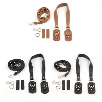 

Fashion Leather Replacement Shoulder Crossbody Bag Strap with Metal Buckles Q0KE