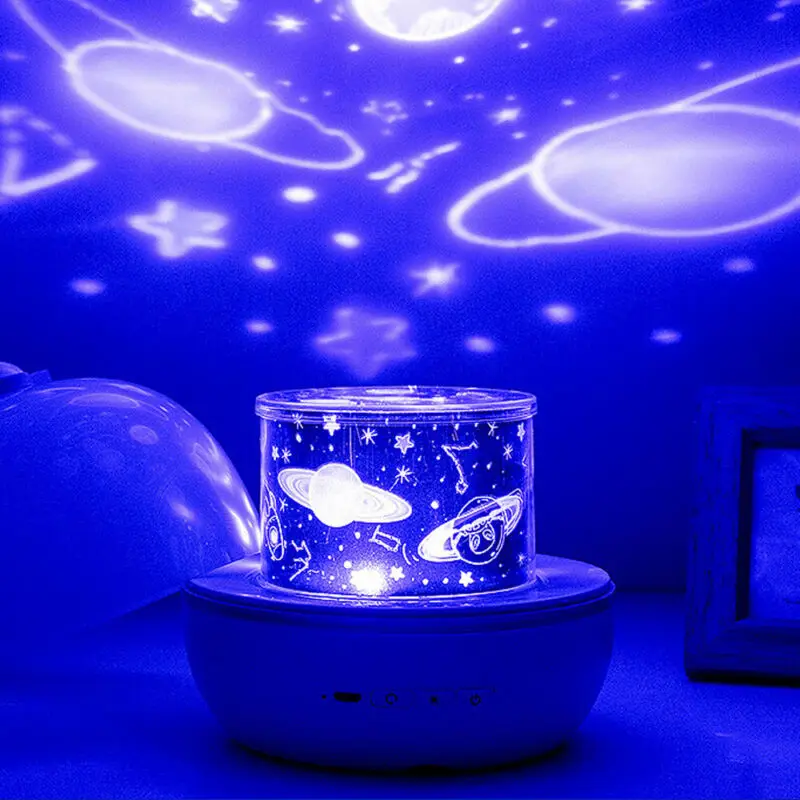 Festive or Glow Party Supplies Singing LED Starry Night Sky Projector Lamp Kids Gift Star light Cosmos Master