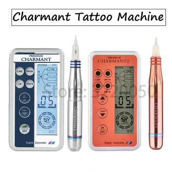 

Charmant princess Makeup Rotary Tattoo Machine kits MTS permanent Make-Up Eyebrow Lip Kits swiss Motor Intelligente Digital pen