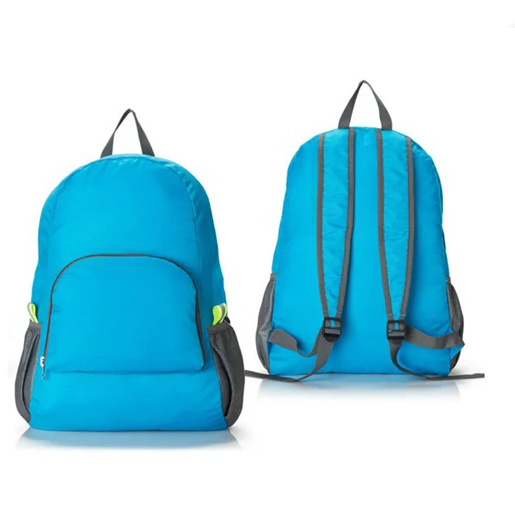 

5690 South Korea Colorful Travel Foldable Backpack Multi-functional Foldable Backpack Travel Bag