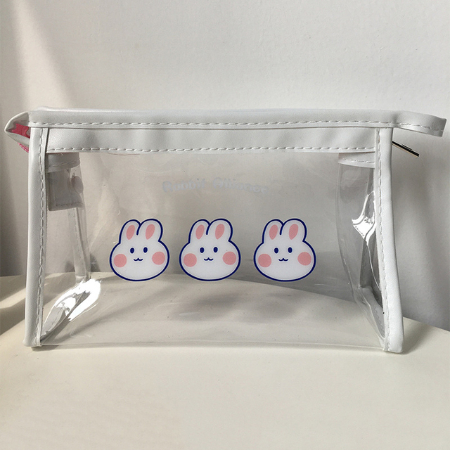 1pc Multifunctional Cosmetic Bag Transparent Waterproof Travel Makeup Essential Storage Bag  Cosmetic Bag Cosmetic Bag