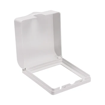 

uxcell Weatherproof Outlet Cover In-Use Plug Receptacle Protector Indoor Uses 137x145x48mm White 2Pcs