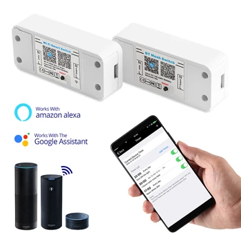 

Magic Home Bluetooth WiFi Switch Controller AC 100-240V 10A Smart IOS Android APP Control LED Light Controller Work with Alexa