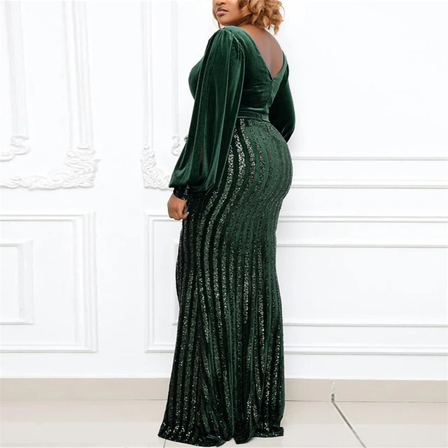 Bunmi Africa Long Sequins Dress - Image 4