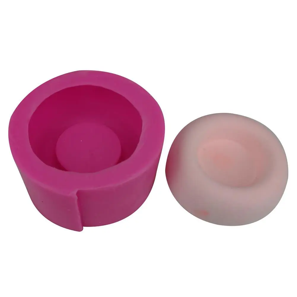 

3D Candle Silicone Concrete Mold DIY Aroma Candle Crafts Molds Handmade Soap Mould Candlestick Candle Resin Silicon Molds