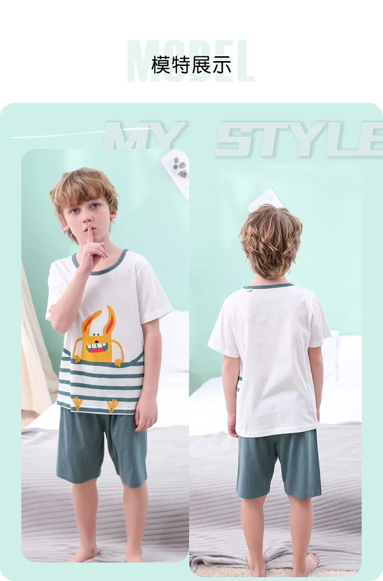 adonna nightgowns	 Teens Pijamas Short Sleeve Cotton Pyjamas Kids Clothes Sets Cartoon Big Boy Sleepwear Cute Pajamas For Boys 10 12 14 16 18 Years vintage nightgowns	