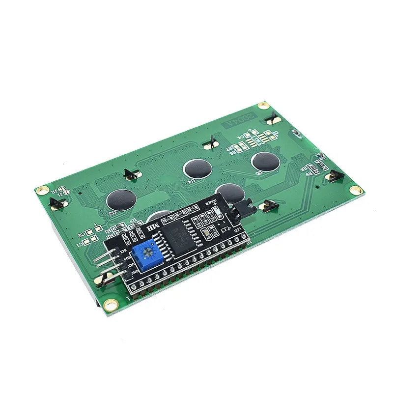 Последовательный ЖК модуль EQV IIC/I2C/TWI 2004 с синей и зеленой подсветкой для Arduino UNO R3