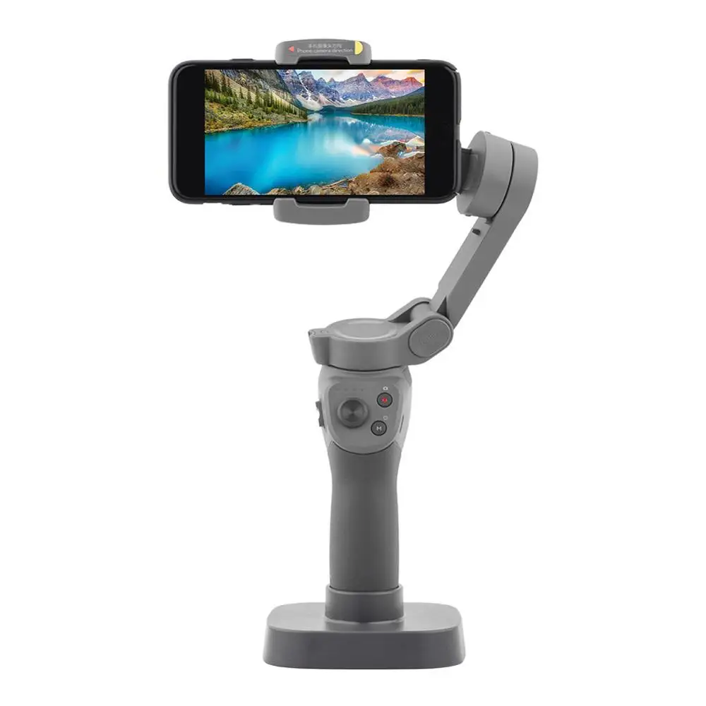 Подходит для OSMO Mobile 3 настольная стабильная основа Серый ABS Материал 80,3 г с подкладкой для предотвращения скольжения или царапин
