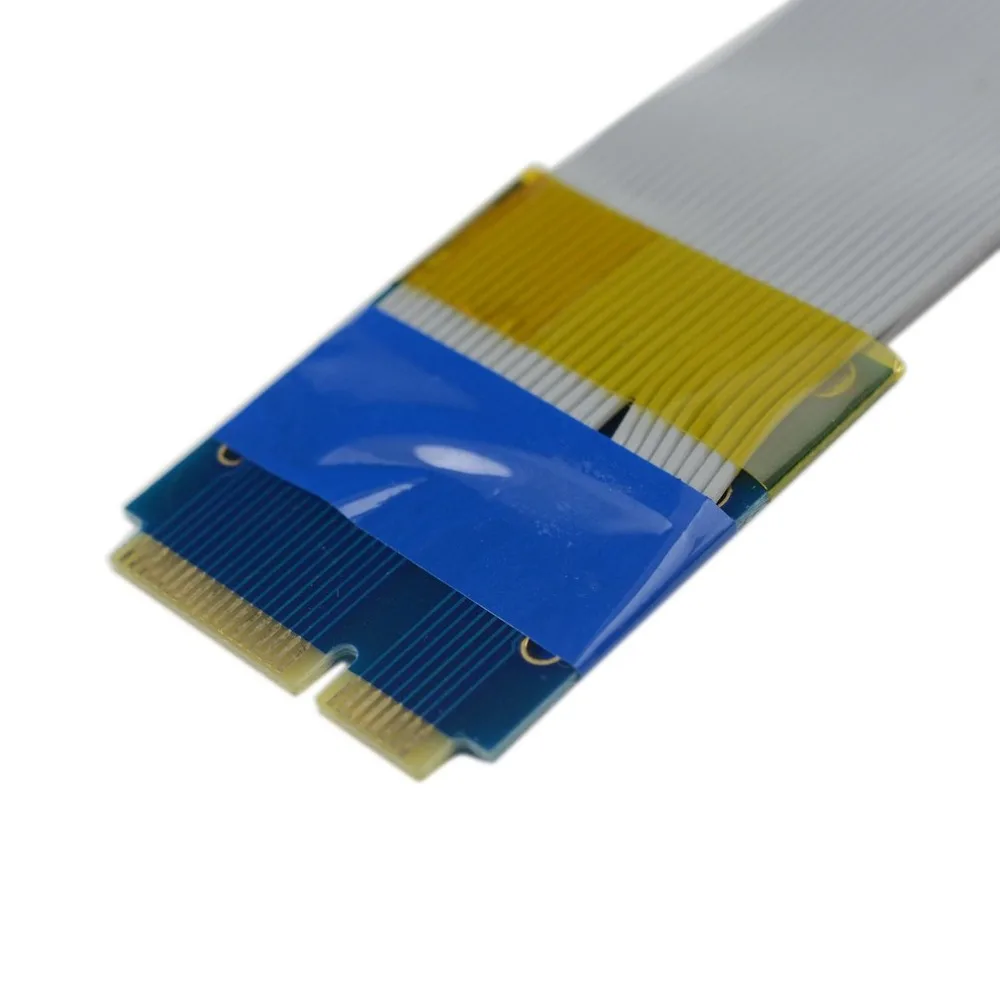 Мини PCI E к удлинитель Riser для адаптера беспроводной сети Расширение карты кабель