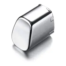 1 шт., хромированная задняя крышка для автомобильного тормоза 1 шт., хромированная задняя крышка для автомобильного тормоза