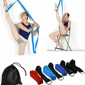 

Adjust Resistance Band Hanging On The Door Easy Install Flexibility Training Strap Yoga Ballet Dance Leg Stretch Traning Belt