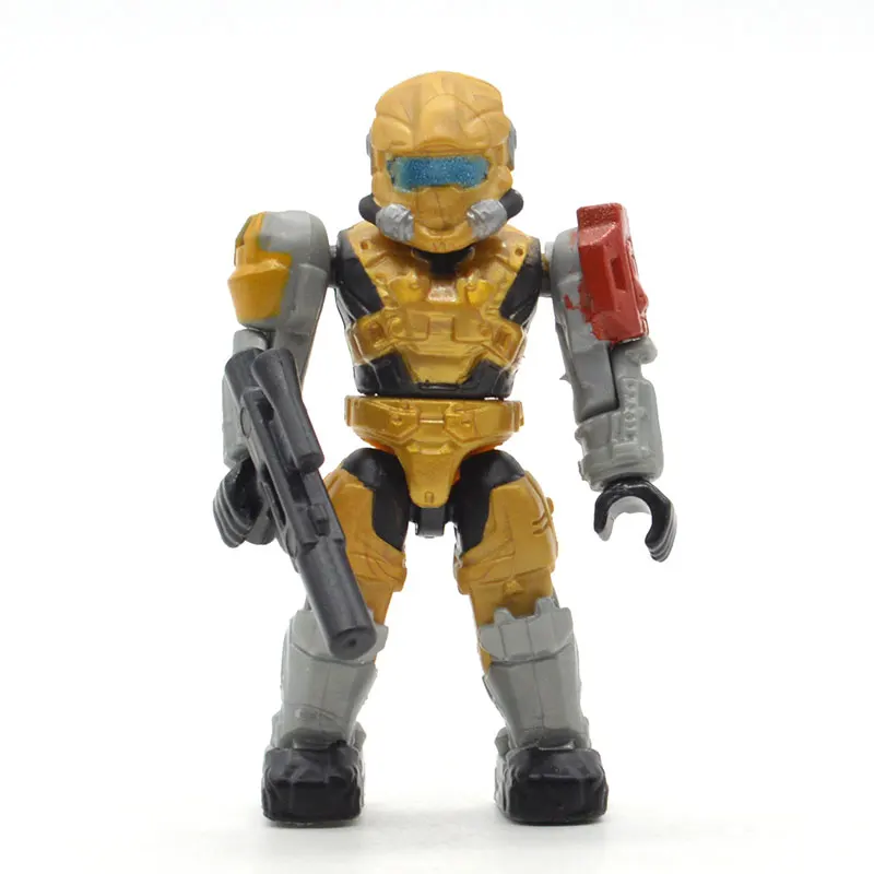Одиночная Halo Wars Warriors Монстры люди Спартанские игры ковенанты пушки солдаты строительные блоки кирпичи игрушки для детей - Цвет: 1 Piece MB115