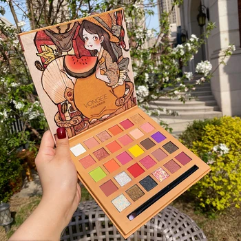 

Shimmer Glitter Matte Eyeshadow Makeup Palette 30 Color Holographic Nude Matte Metallic Pigmented EyeShadow Pallete Cosmetic Set