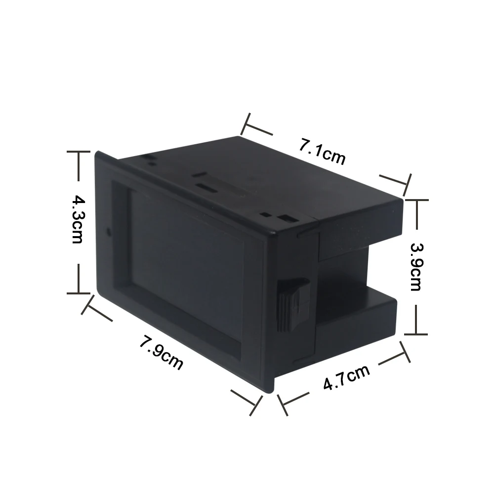 4 in 1 DC Voltage Current Active Power Energy Meter DC 7-20V 20A/50A/100A Voltmeter Ammeter with Full-view LCD Display