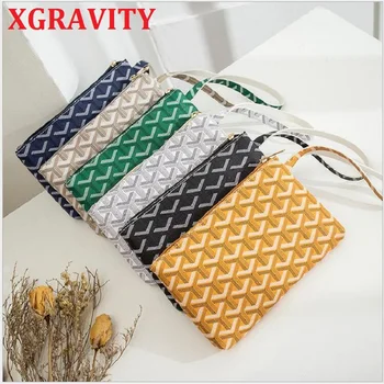 

XGRAVITY New Fashion Korean Design Casual Fashion Women Wallets Clutch Bags Female Coin Purse Cell Phone Bags Lady Card Bag H045