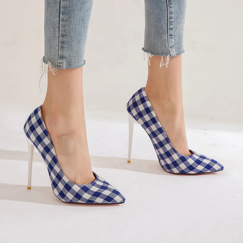 pumps and plaid