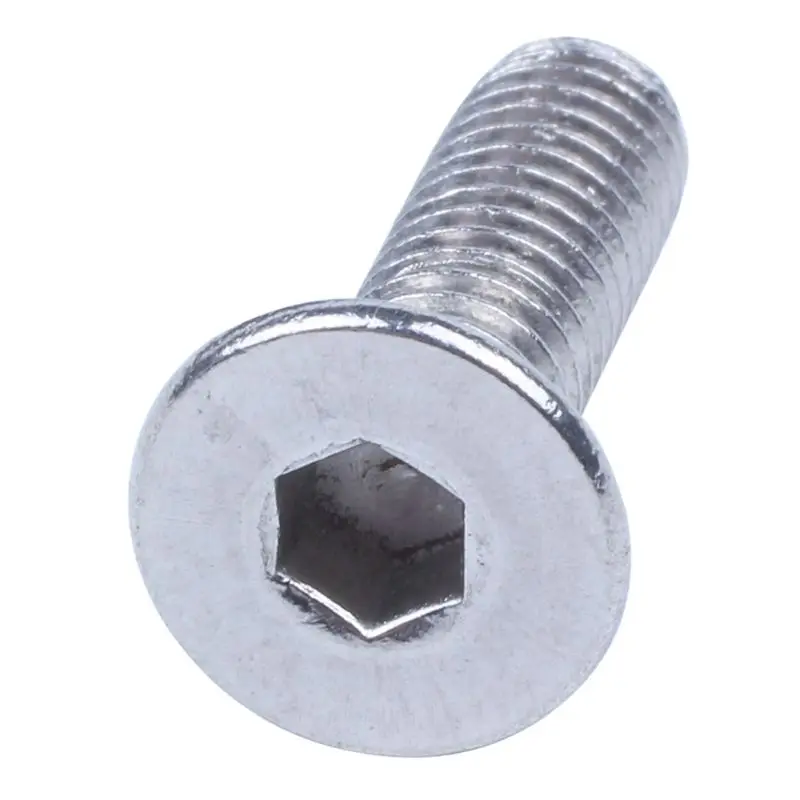 45 шт. M6x15mm шестигранный драйвер из нержавеющей стали потайные болты с плоской головкой