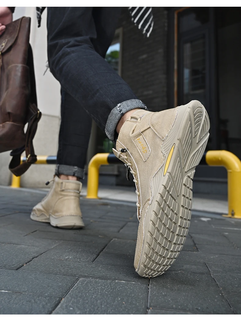 mens leather outdoor boots