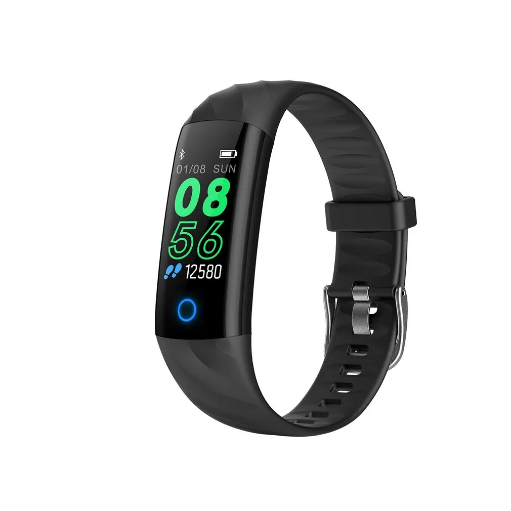 

S5 Bluetooth Smart Band Color Screen Heart Rate Blood Pressure Monitor Pedometer Bracelet Fitness Intelligent Hand Ring