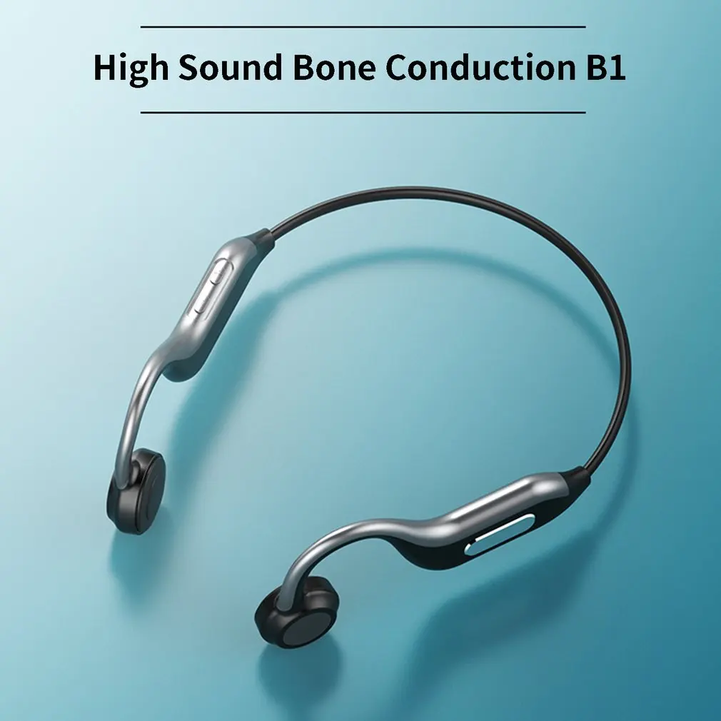 B1 Bone Conduction Wireless Headset Wireless Wireless 5.0 Ipx5 Waterproof Sports Headphones Hanging Ear