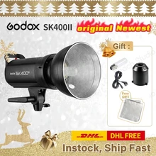 Godox SK400II Professional Compact 400Ws Studio Flash for photography studio live youtube tiktok PK Aputure Godox 150Wii