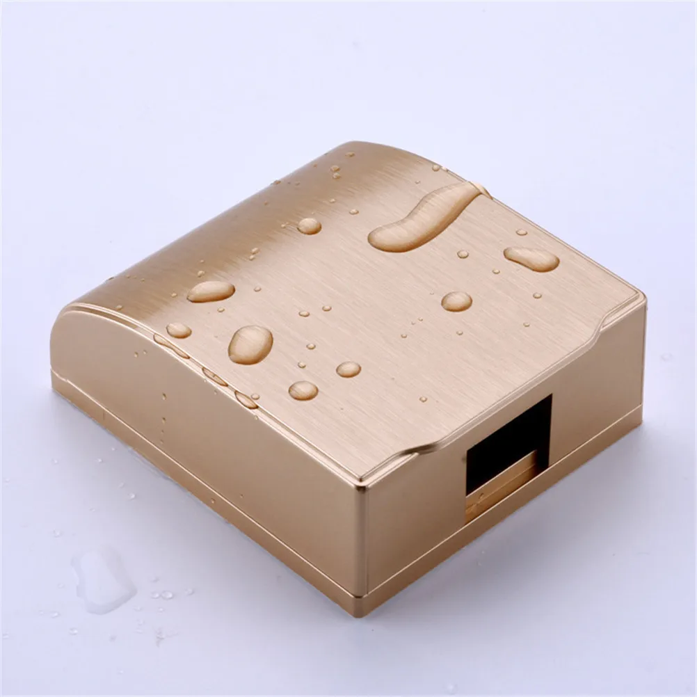 1PC 86Type Wallpad Waterproof Box For 86*86mm Wall Switch And Socket  97*122*43mm High Quality Switch Accessories