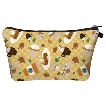 

Women Makeup Bag Creative Print Cosmetic Bag Organizer Bag Toilet Bags For Travel Lady Toiletry Tool Pouch Bags Multicolor