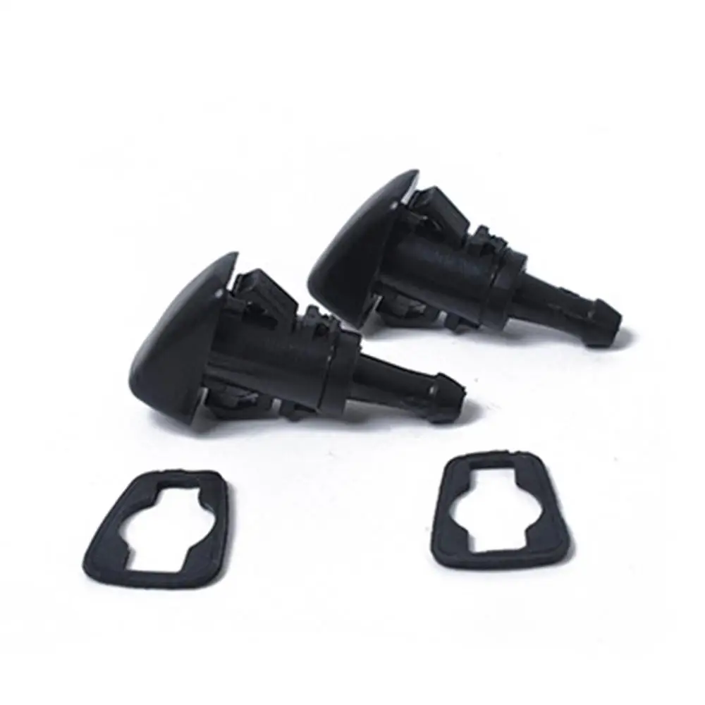 Auto parts For Chrysler windshield nozzle 5113049AA Black water jet motor single hole fan spray glass washing water spray