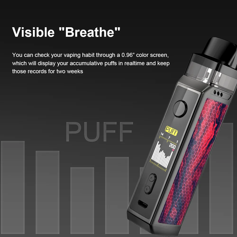 VOOPOO VINCI X Pod Mod 70 Вт Vape комплект 5,5 мл Pod емкость с VM1 VM4 Vinci катушки 0,96 дюймов TFT цветной экран без батареи 18650