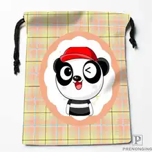 Custom Printing cute-panda(1) сумки для покупок на шнурках дорожный мешочек для хранения плавать Пешие прогулки игрушка сумка унисекс мульти Size19-01-04-26