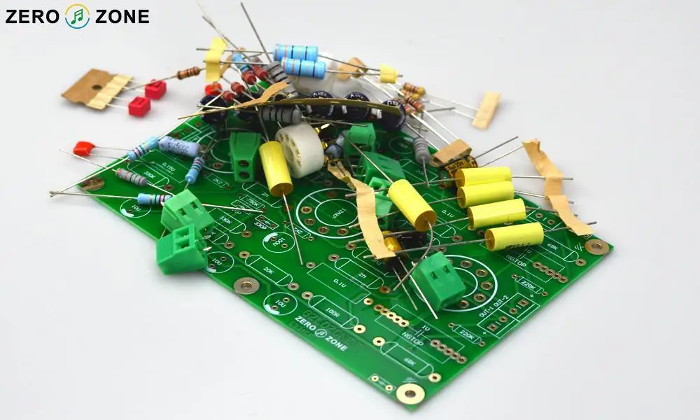 DIY E834 RIAA мм трубчатый комплект усилителя для фонографа на основе цепи EAR834 (без