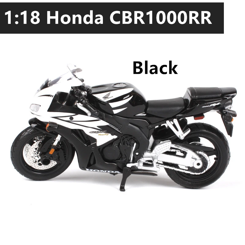 Maisto 1:18, 12 стилей, Honda VFR,, авторизованный, имитация сплава, модель мотоцикла, игрушка, автомобиль, коллекция, подарки - Цвет: CBR1000RR