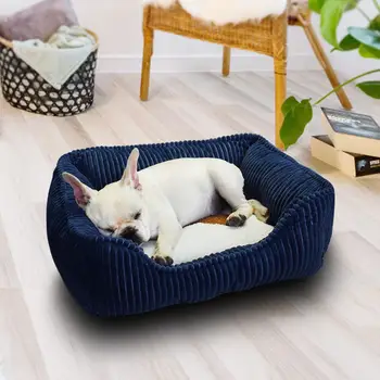 

Bone Pet Bed Warm Pet bed linen For Small Medium Large Dog Soft Pet Bed For Dogs Washable House For Cat Puppy Cotton Kennel Wash